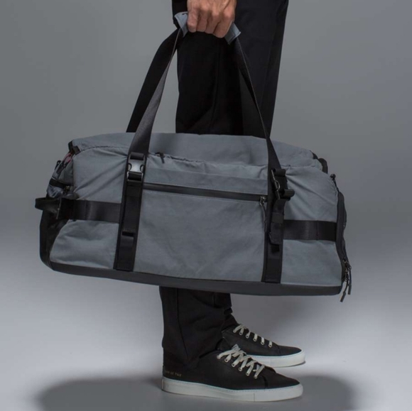 lululemon athletica Other - Lululemon Rare Daily Sweat Gray Duffel Bag Men's